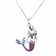 thumbnail image 1 of Collar colgante Yuyangstore con colgante de cambio de temperatura Y Sirena, 1 of 7