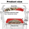 thumbnail image 6 of HELLHERO Cucumber Rollator Walker Seat Covers & Seat and Backrest Covers for Street Scenes and Travel Stain Proof Reusable Soft Easy Install, 6 of 7
