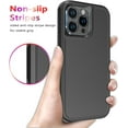 thumbnail image 5 of for iPhone 14 Pro Max Case [Shockproof] [Dropproof] [with Tempered Glass Screen Protector + Camera Lens Protector],Heavy Duty Protection Phone Case for Apple iPhone 14 Pro Max (Black), 5 of 8