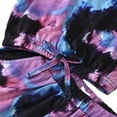 thumbnail image 6 of Kiapeise Little Girl Tie Dye Printed Outfits Short Sleeve T-shirt Top + Shorts, 6 of 7