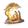 thumbnail image 1 of Figura del nacimiento de Jesús Strade Fareast Limited escultura acrílica decoración 18,2 cm x 20 cm, 1 of 8