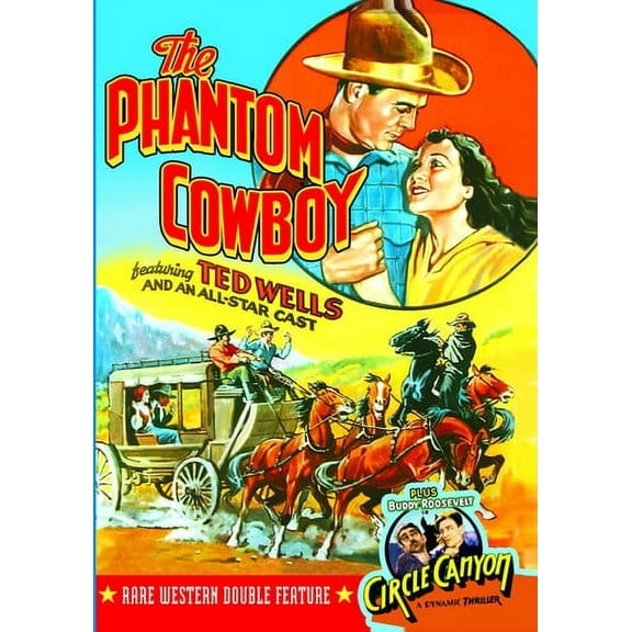 The Phantom Cowboy (1935)/Circle Canyon (1933) (DVD), Alpha Video, Western