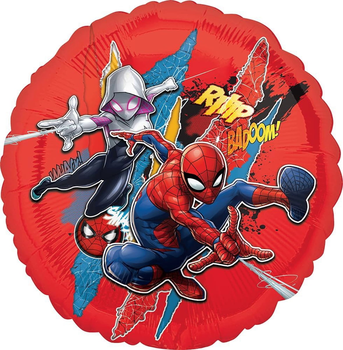 Spidey and His Amazing Friends 2nd Birthday Party Supplies 11pc Balloon Bouquet Decorations