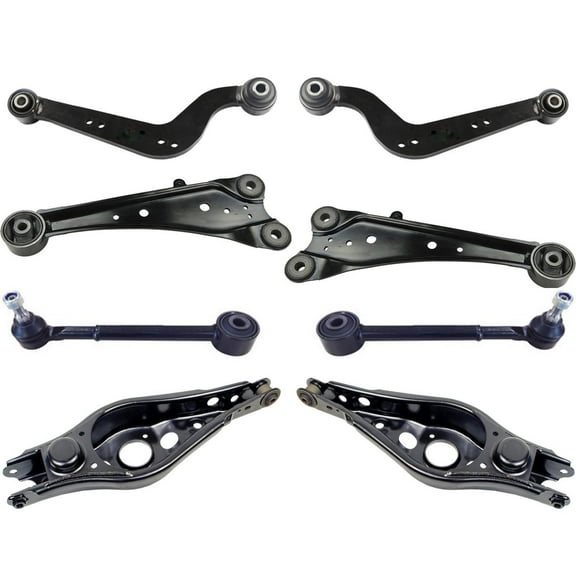 Rear Lower Upper & Trailing Control Arms W/ Bushings For Toyota Rav4 2006-2018