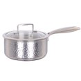 thumbnail image 4 of Ensemble de batterie de cuisine en acier inoxydable martelé Verka, 4 of 5