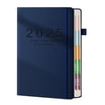 BIWEIBO 2025 Daily Planner, One Page Per Day, 365 Day Journal, Daily