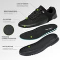 thumbnail image 3 of OrthoComfoot Men's Fashion Sneakers with Arch Support, Comfortable Waterproof Shoes for Plantar Fasciitis, Orthopedic Walking Shoes for Heel and Foot Pain Relief, 3 of 6