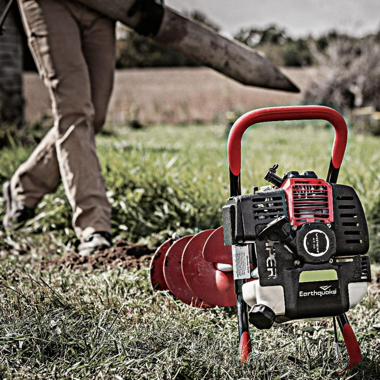 Earthquake E43 1-Person Earth Auger Powerhead, 43cc 2-Cycle