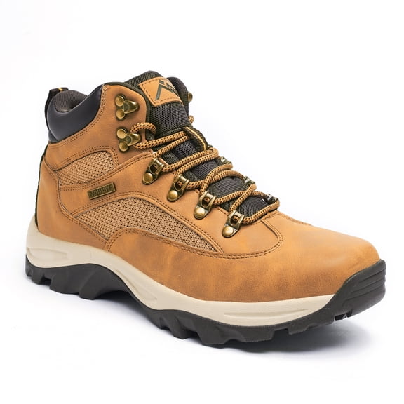 Waterproof Hiking Boots for Men Ankle Support Rugged Grip Winter Trail Walking Boots