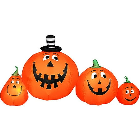 Airblown Halloween Inflatable Pumpkin Scene