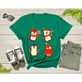 thumbnail image 2 of Cute Christmas Penguins Candy Canes Mittens Xmas Art Design T-Shirt Penguin Lover Gift T Shirt for Men Women Kids Boys Girls Graphic TShirt, 2 of 8