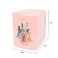 thumbnail image 7 of Disney's Princess 4L 6-Can Mini Fridge, Pink, 7 of 7