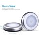 thumbnail image 5 of Luz con sensor de movimiento, luz LED nocturna inalámbrica a batería, luz para colocar en cualquier lugar del armario, luces de escalera, luces de pared para pasillo, dormitorio, cocina, 5 of 7