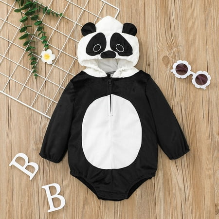 

SUWHWEA Infant Baby Cute New Baby Romper And Cute Autumn Hooded Jumpsuit Toddler Clothes 2022 Christmas Early Access 50% Deals