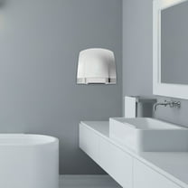 1 PCS Commercial Hand Dryer, Automatic Electric Hand Dryer 1800W High Speed Hand Air Dryer for Commercial and Household Noise Reduction(Silver)(1003 Model)