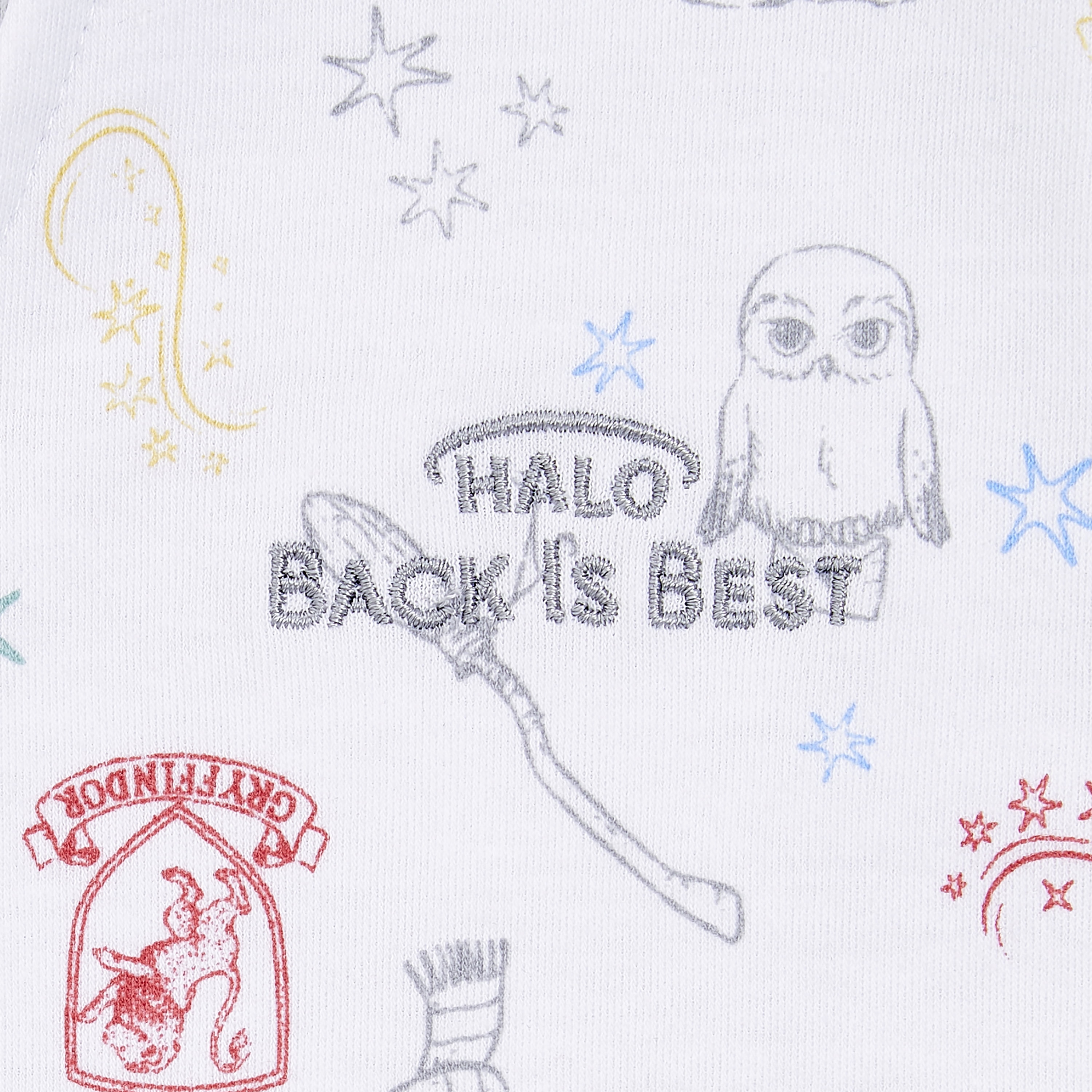 Harry Potter x HALO◦ SleepSack◦Swaddle, 100% Cotton, Enchanted , Unisex, Newborn, 0-3 Months