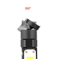 thumbnail image 2 of High-Performance Foldable Flashlight with XPG+COB Red & White Light, 90° Rotating Design, 360° Adjustable USB Rechargeable Work Lamp, 200-500M Range, Durable Construction, Easy Operation for Camping,, 2 of 5