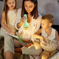 thumbnail image 5 of Children's flashlight toy projection flashlight teaching cognition early education map dinosaur animal cartoon pattern, 5 of 5