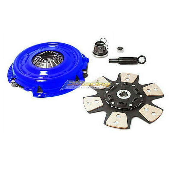 FX STAGE 3 CERAMIC CLUTCH KIT FITS CHEVROLET OLDSMOBILE PONTIAC 10.4" 10 SPLINE