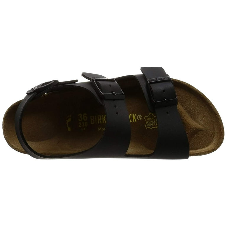 Birkenstock Milano Sandals Birko-Flor regular - Black - Birko-Flor