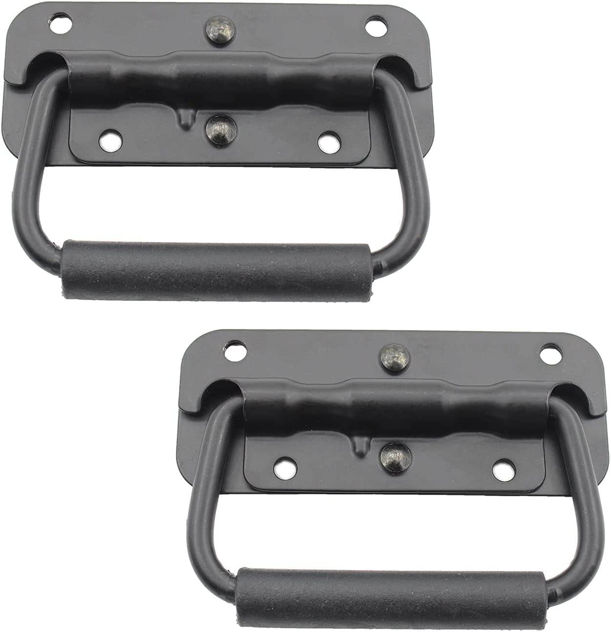 2 Pack Spring Loaded Pull Handles,Surface Mount Chest Handle with