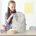 thumbnail image 4 of Large Capacity Lightweight Teen Backpack, Cute Casual Daypack With Padded Straps, Trendy Bookbag For High School College And Travel, Light Pink, 4 of 8