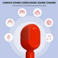 thumbnail image 4 of Microphone de Karaoké BT Sans Fil Haut-Parleur Hi-Fi 1800mAh Rechargeable Portable à Main Micro BT Machine Haut-Parleur pour Ho, 4 of 7