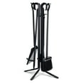 thumbnail image 2 of Topbuy Ensemble d'Outils de Cheminée Robustes 5 Pcs en Acier Accessoires de Cheminée, 2 of 10