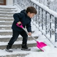 thumbnail image 5 of Snow Shovel Toy , Snow Shovel With Stainless Steel Handle, Comfortable D Grip Snow Shovel For , 16.1 Inch Snow Removal Shovel (Random Color), 5 of 8