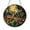 Acrylic 3.5 Inch, variant on Forest scene stained style hanging, deer silhouette window decoration