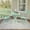 Green, variant on Memoryfield Patio 3-Piece Metal Folding Bistro Table and Chairs Set, Outdoor Dining Furniture for Small Spaces, Balcony, Blue