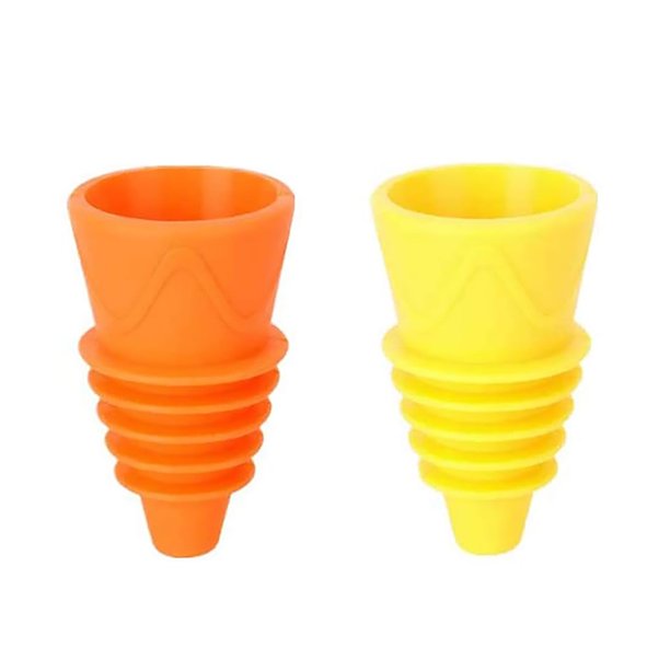 Tmvgtek 2 Embudos De Silicona Para Trampas Para Moscas De Frutas, Para El Hogar, Reutilizables, Para El Control De Plagas Tmvgtek Oficina Multiescena Multifunción