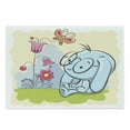 thumbnail image 1 of Butterfly Cutting Board, Clever Rabbit Enjoying the Nature with Butterflies Tulips Daisies Art Print, Decorative Tempered Glass Cutting and Serving Board, Large Size, Multicolor, by Ambesonne, 1 of 1