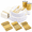 White and Gold-210pcs, variant on 210plastic Plates Disposable Heavy Duty For Party 30