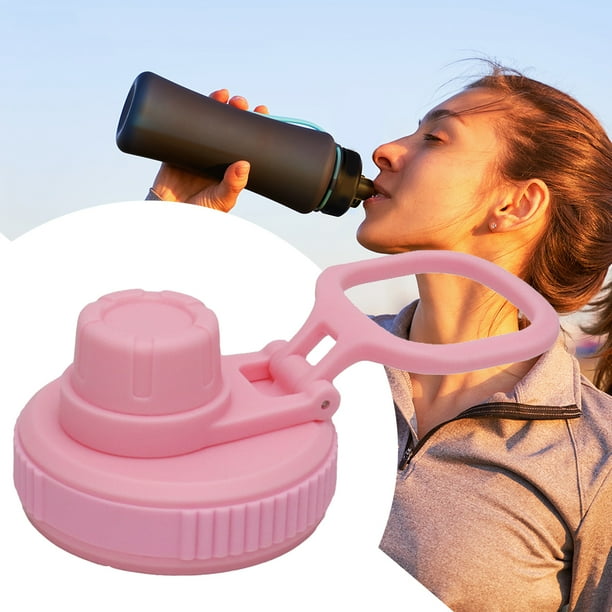 Botella Pajita Tapa abatible Hervidor a prueba de fugas Tapa de la taza Tapas de rosca Accesorios para bebidas Ndcxsfigh Para Estrenar