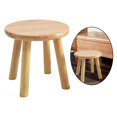 thumbnail image 3 of Taburete para niños prácticos Muebles Asiento Silla Durable Sala de estar al Color madera redonda Zulema Banco pequeño, 3 of 8
