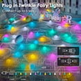 thumbnail image 2 of Guirnaldas de luces LORRYTE 100 LED, 13 modos, 13 m, resistentes al agua, 2 of 6