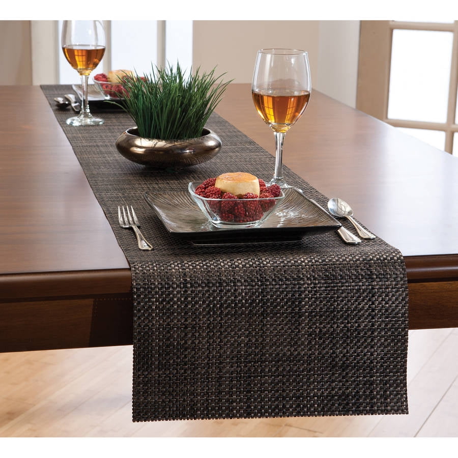 Kitchen & Table Linens Place Mats Tobacco Benson Mills Longport Woven