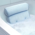 thumbnail image 3 of Almohada de cuello de bañera de secado rápido con ventosas Innovative Living Reposacabezas Reposacuellos 13' X 14' X 4', 3 of 4