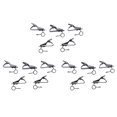 thumbnail image 1 of 15 Pcs Mini Anneau 7.5 mm Support de Microphone Clip de Collier Pratique (Noir), 1 of 7