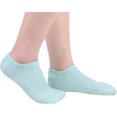 thumbnail image 5 of Moisturizing Gel Spa Socks Gloves Set for Soften Repairing Moisturizer Dry Cracked Hands Feet Skin Whitening Care Beauty Treatment Hydrating Cool Soft Silicone Inside Green, 5 of 8