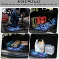 thumbnail image 3 of COEQINE SUV Trunk Liner for Dogs, Durable Scratch-proof Rear Cargo Mat Suitable for Most Car Models, Easy to Clean Auto Interior Accessories, Blue Floral Skull Galaxy, 3 of 7