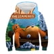 thumbnail image 2 of Nueva ropa para niños, sudadera con capucha con estampado de dibujos animados de Grizzy y los Lemmings, sudaderas con capucha de otoño para niños y niñas, jersey de manga larga, tops casuales con capu, 2 of 5