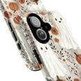 thumbnail image 2 of Cute Ghosts & Pumpkins iPhone Case – Whimsical Halloween Floral Aesthetic, Spooky Autumn Phone Cover for iPhone 16 15 14 13 12 11 Plus Pro Max Mini, 2 of 6