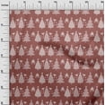 thumbnail image 3 of oneOone Cotton Poplin Red Fabric Tree Sewing Material Print Fabric By The Yard 56 Inch Wide, 3 of 6