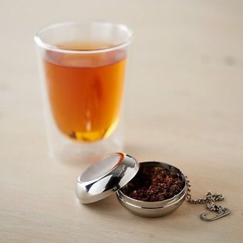 1.75 by 3.125-Inch Kuechenprofi Stainless Steel Floating Tea Infuser