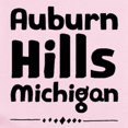 thumbnail image 2 of CafePress - Auburn Hills Michigan Body Suit - Baby Light Bodysuit, Size Newborn - 24 Months, 2 of 4