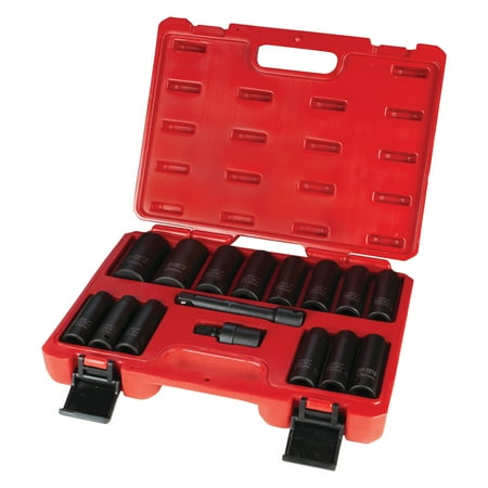 Performance Tool M798 16pc 1/2-Inch Drive MET Impact Set
