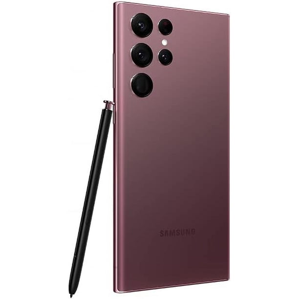 Samsung Galaxy S22 Ultra 128GB Unlocked Smartphone (Burgundy