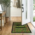 thumbnail image 2 of ODIKA 2'x3' Washable Accent Rug Pet Friendly, Bedside Mat Personalized Music Record Featuring Retro Motifs Movie Theater for Bedroom, Nursery, RV, 2 of 7